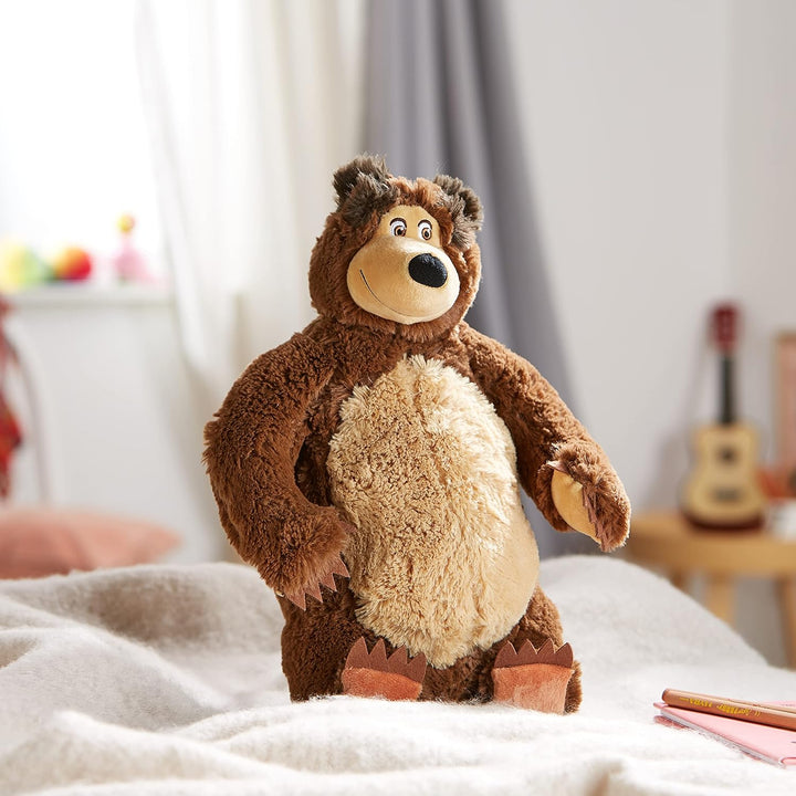 Simba Masha Bär 109301066 Plüschtier Misha, 40 cm, ab 3 Jahre Modern, Modern