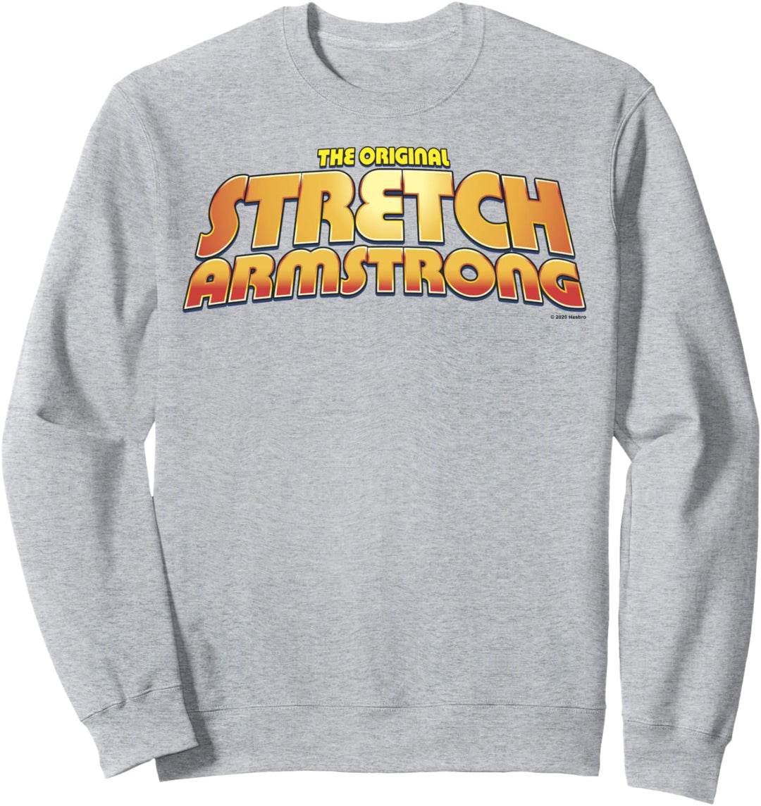 Stretch Armstrong The Original Vintage Retro Gradient Logo Sweatshirt
