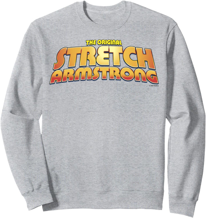 Stretch Armstrong The Original Vintage Retro Gradient Logo Sweatshirt