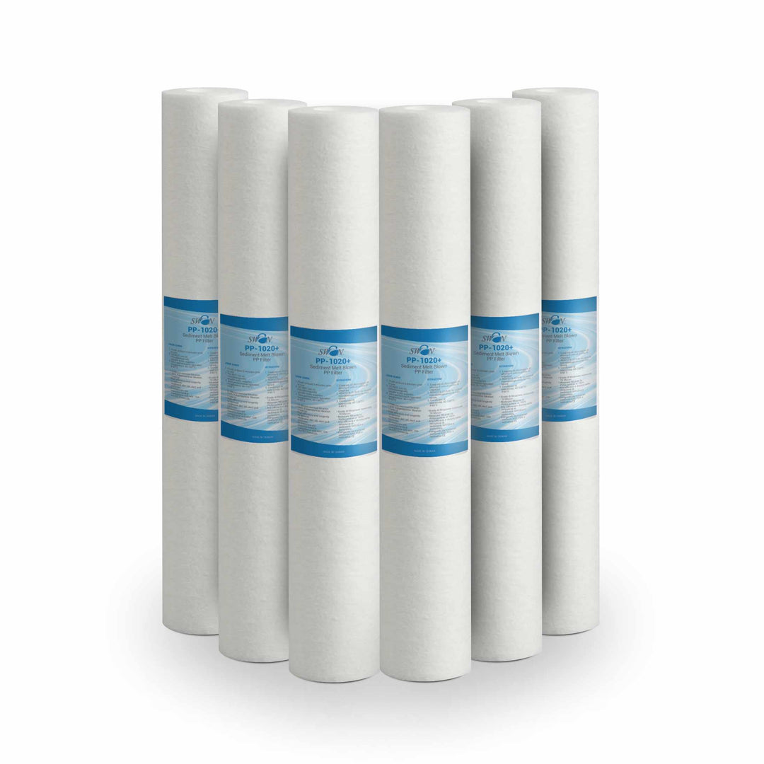 Bellerofonte Sedimentfilter Tasse 20 Zoll 10 Mikron Entfernt Sand, Schlamm, Rostpartikel und hängend