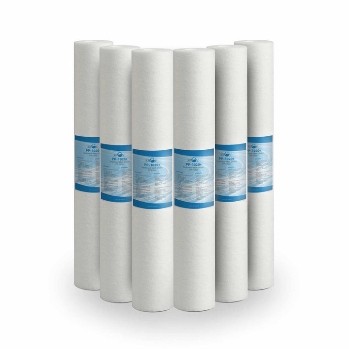Bellerofonte Sedimentfilter Tasse 20 Zoll 10 Mikron Entfernt Sand, Schlamm, Rostpartikel und hängend