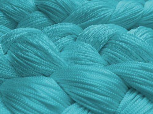 Kaikoon Fadenvorhang Fadenstore Messe B1 schwer entflammbar 90 cm x 240 cm (BxH) hellblau Neu