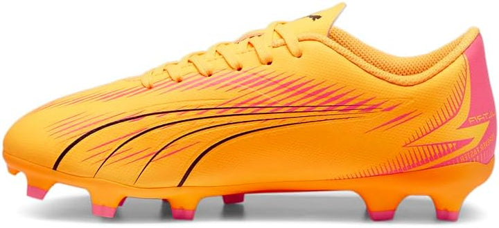 PUMA Ultra Pro FG/AG Jr Kids The Forever Faster Kinder 36 EU Sun Stream Puma Blac, 36 EU Sun Stream