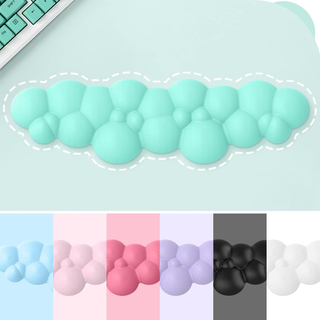 ZIYOU LANG Tastatur Wolke Handballenauflage Memory Foam Tastatur Handauflage Handauflage für Tastatu