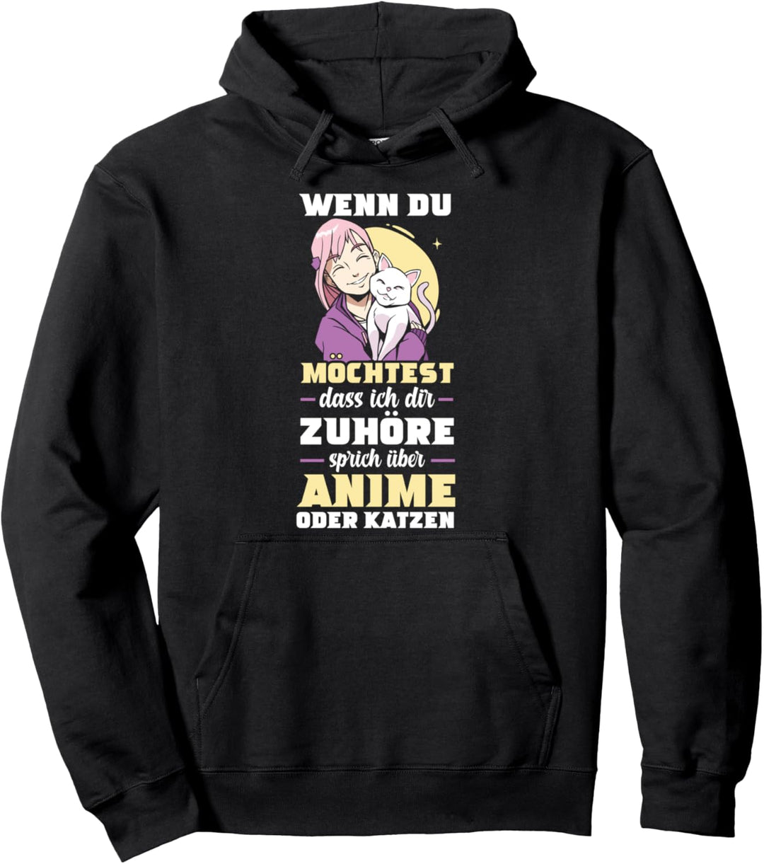 Manga Katzen Kawaii Cosplay Anime Pullover Hoodie