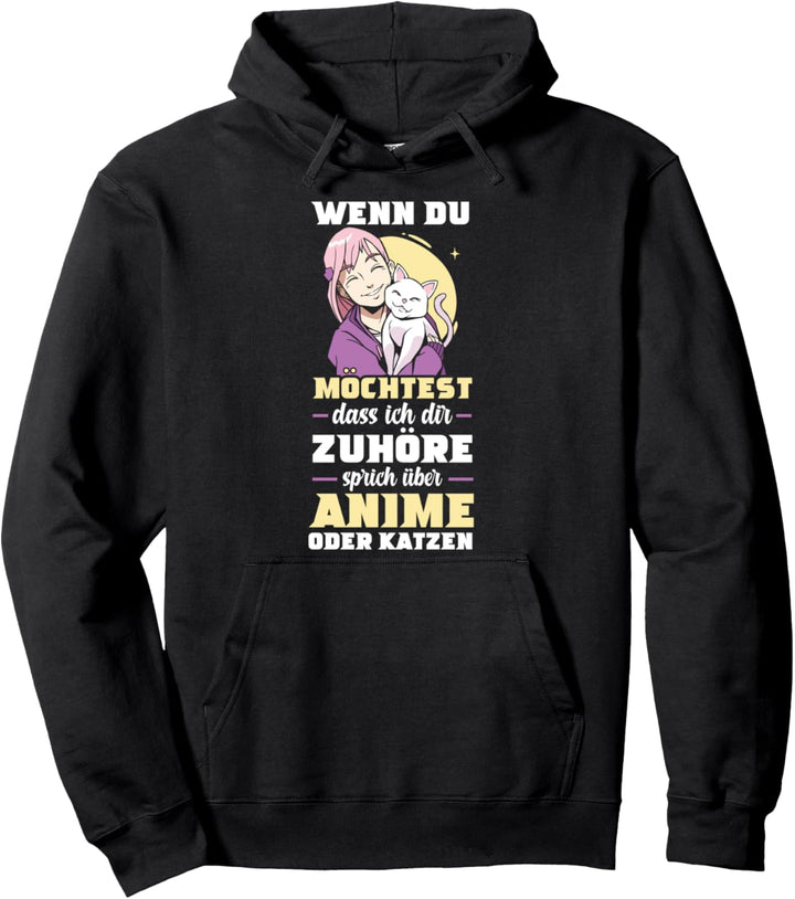 Manga Katzen Kawaii Cosplay Anime Pullover Hoodie