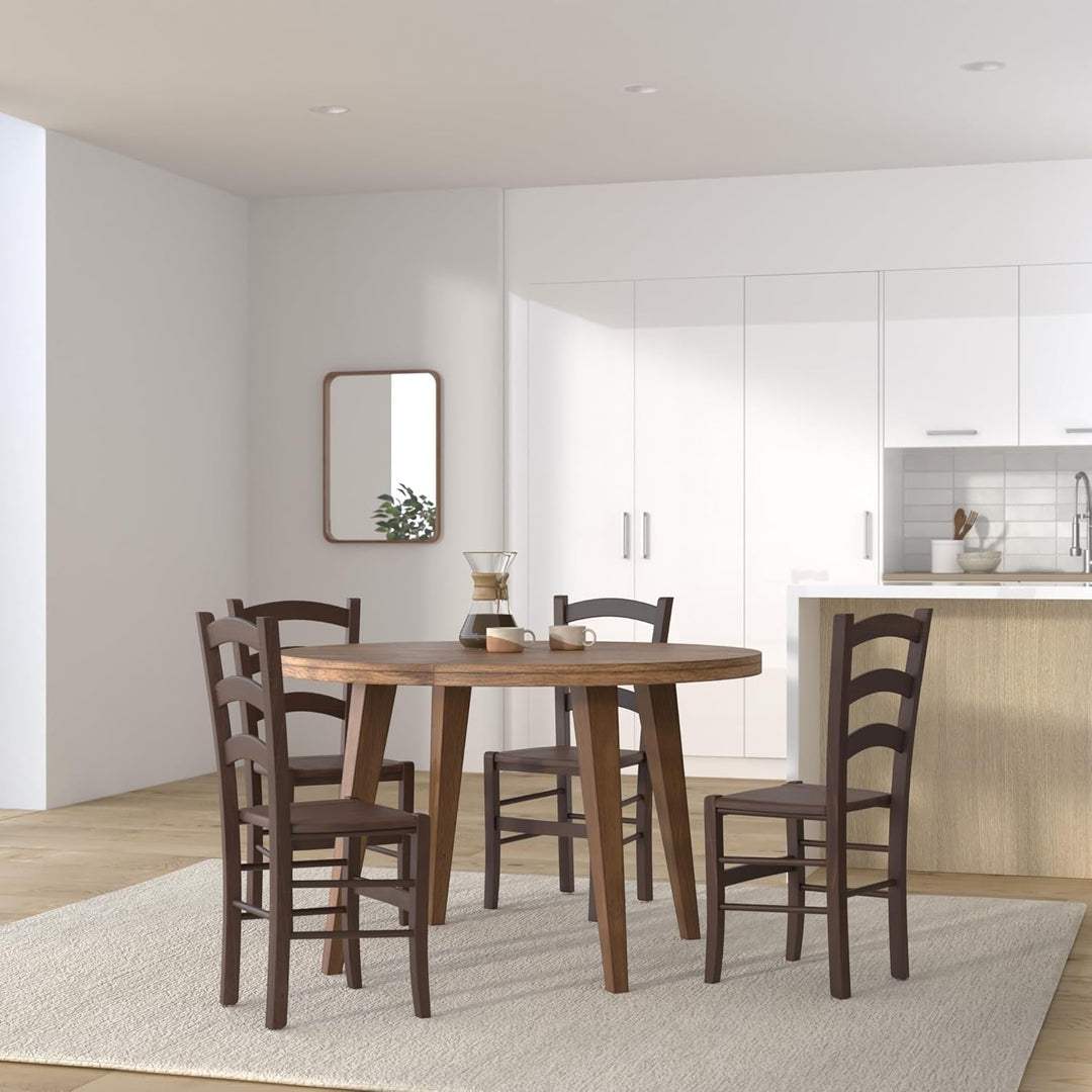 t m c s Tommychairs - 2er Set Stühle Venice für Küche und Esszimmer, robuste Struktur aus lackiertem