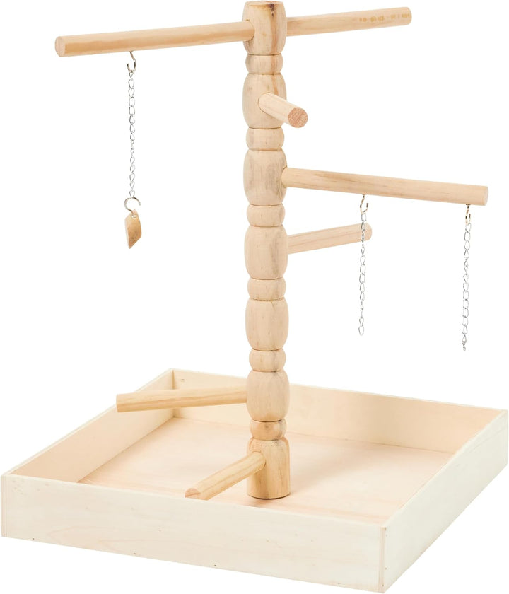 Trixie 5658 Holzspielplatz, 41 × 55 × 41 cm 1 Stück (1er Pack), 1 Stück (1er Pack)