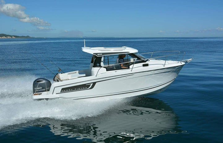 Oceansouth Abdeckung für Jeanneau Merry Fisher 695 (Schwarz), Schwarz
