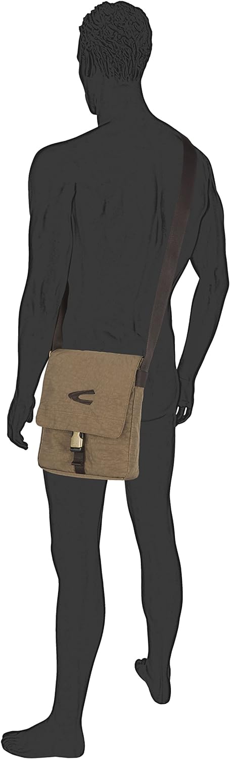 camel active bags Journey Herren Umhängetasche Messenger Bag 22 x 7 x 26 Sand, 22 x 7 x 26 Sand