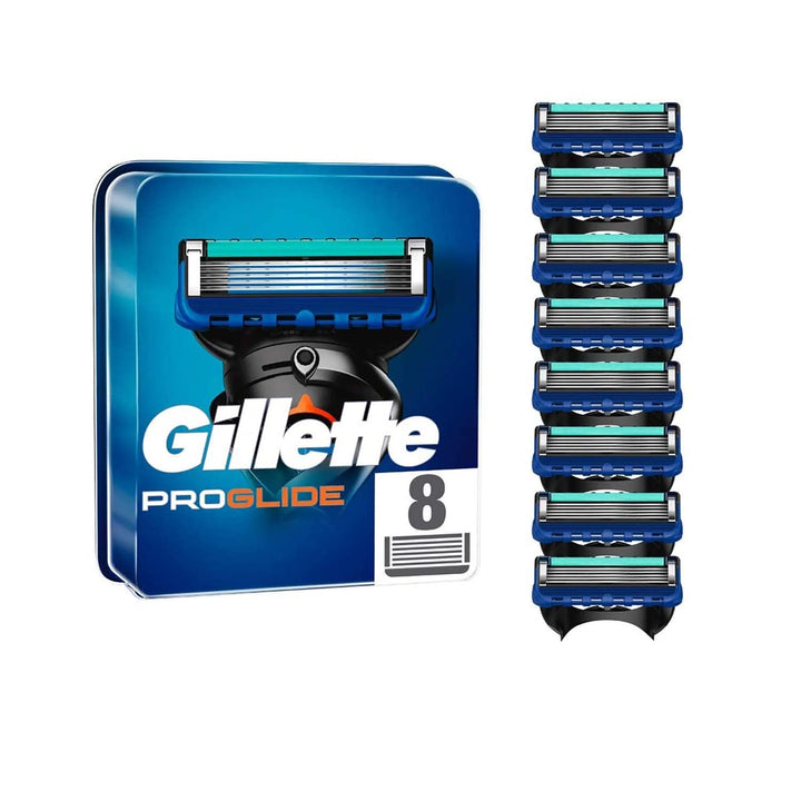 Gillette ProGlide Rasierklingen, 8 Ersatzklingen für Nassrasierer Herren mit 5-fach Klinge 8 stück (