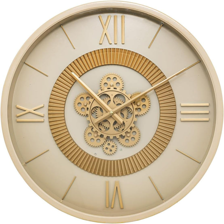 Atmosphera - Mechanische Uhr Guiliana Metall beige d50cm
