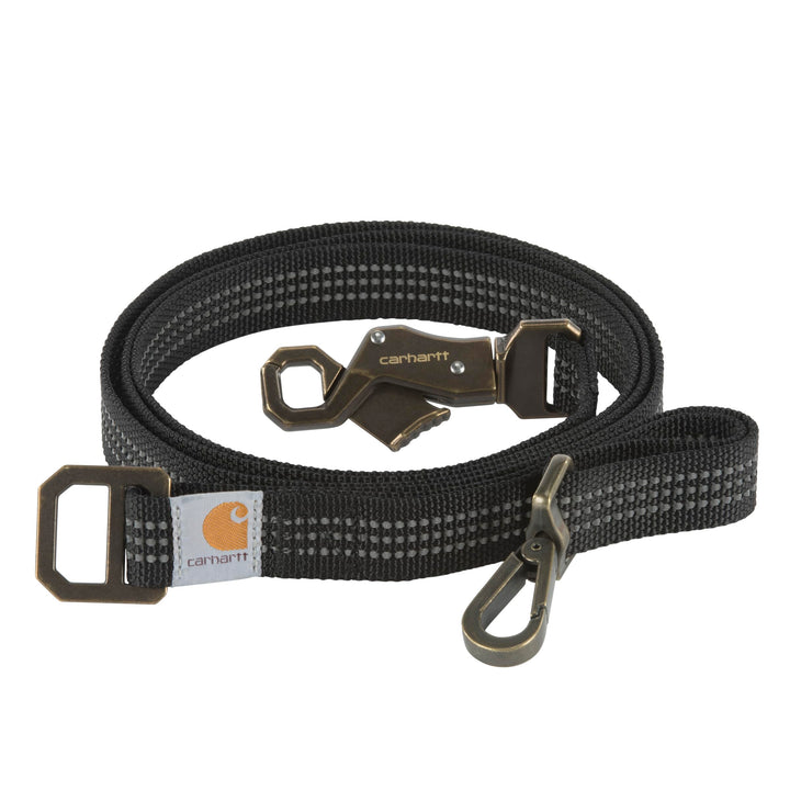 Carhartt Hunde Leine Tradesman, Schwarz, L, P000346822 Schwarz/Messing gebürstet L, Schwarz/Messing