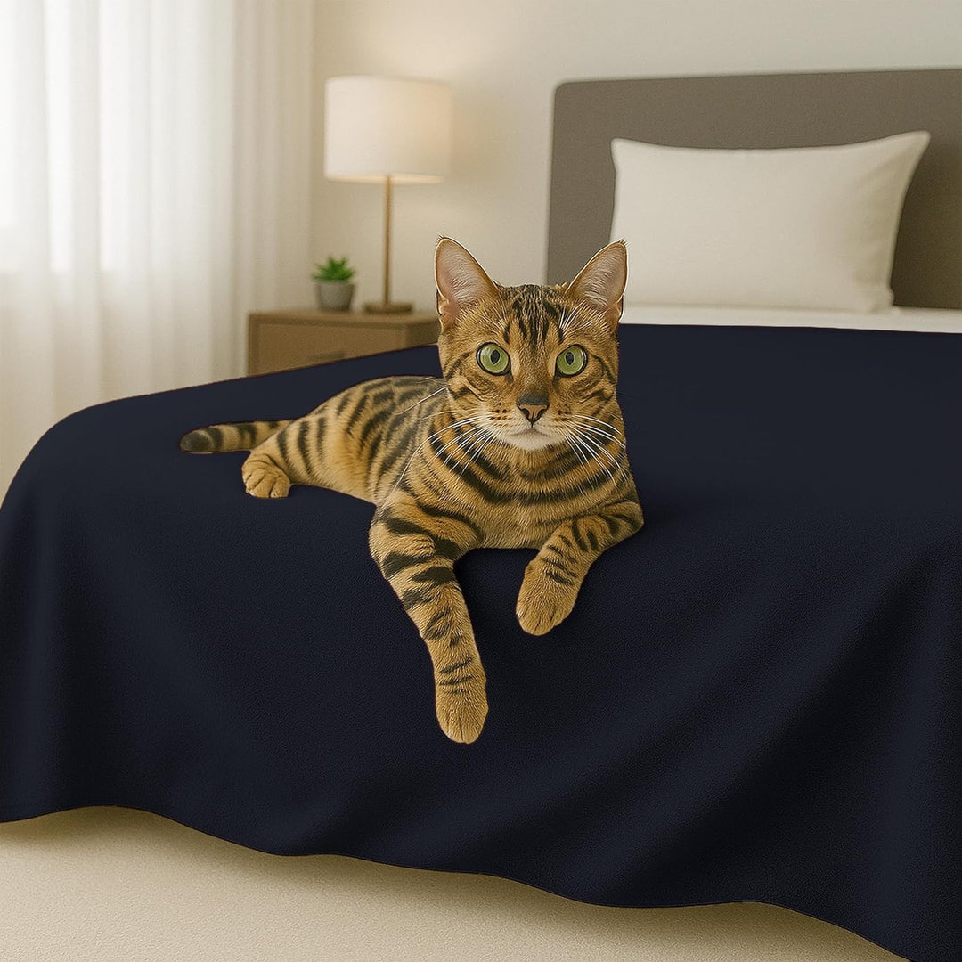 Byour3 - Bettüberwurf Bio-Baumwolle Gemischte Doppelbett Einzelbett Queen Size Bettdecke Sommer Früh