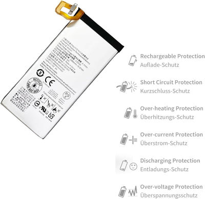 Aousavo BAT-60122-003 ersatz akku Kompatibel mit BlackBerry Priv STV-100 mit Free Toolkit