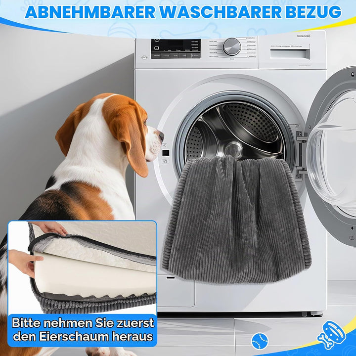 Loiion Hundebett Grosse Hunde Auto, rutschfeste Hundematte Auto, Weicher Rücksitz Autodecke Hund Rüc