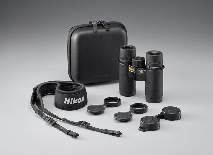 Nikon Monarch HG 8 x 42 (BAA793SA), Schwarz - Fernglas (131 mm, 145 mm, 56 mm, 665 g)