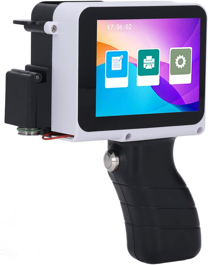 Handheld Tintenstrahldrucker, Handheld Drucker 12,7 mm Tintenstrahldruckmaschine für Barcode Datumse