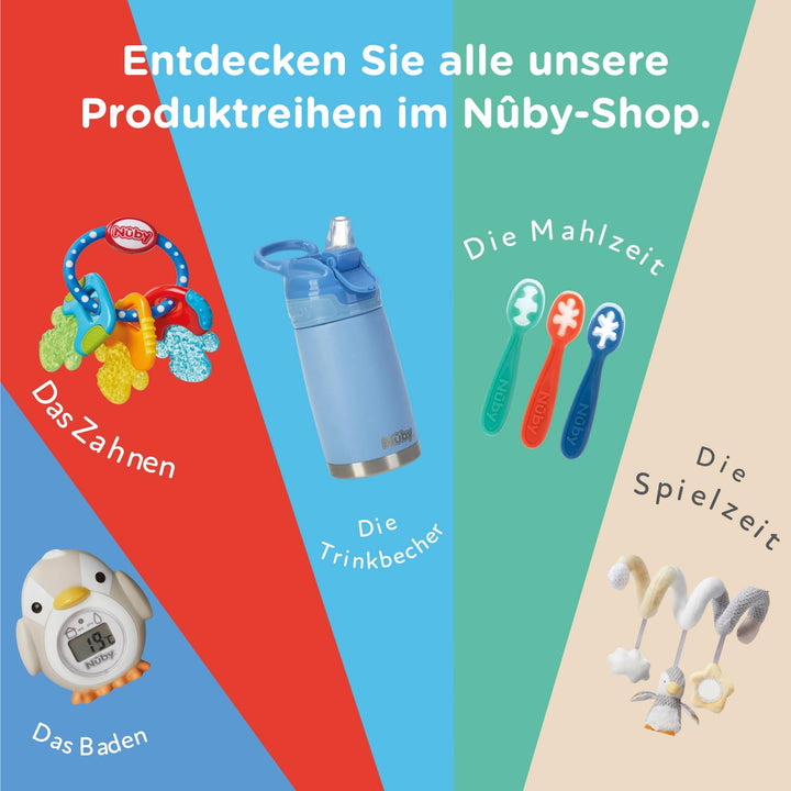 Nuby - My Real Potty - Baby-Töpfchen für Töpfchentraining – Töpfchen für Kinder mit Spülgeräusch & B