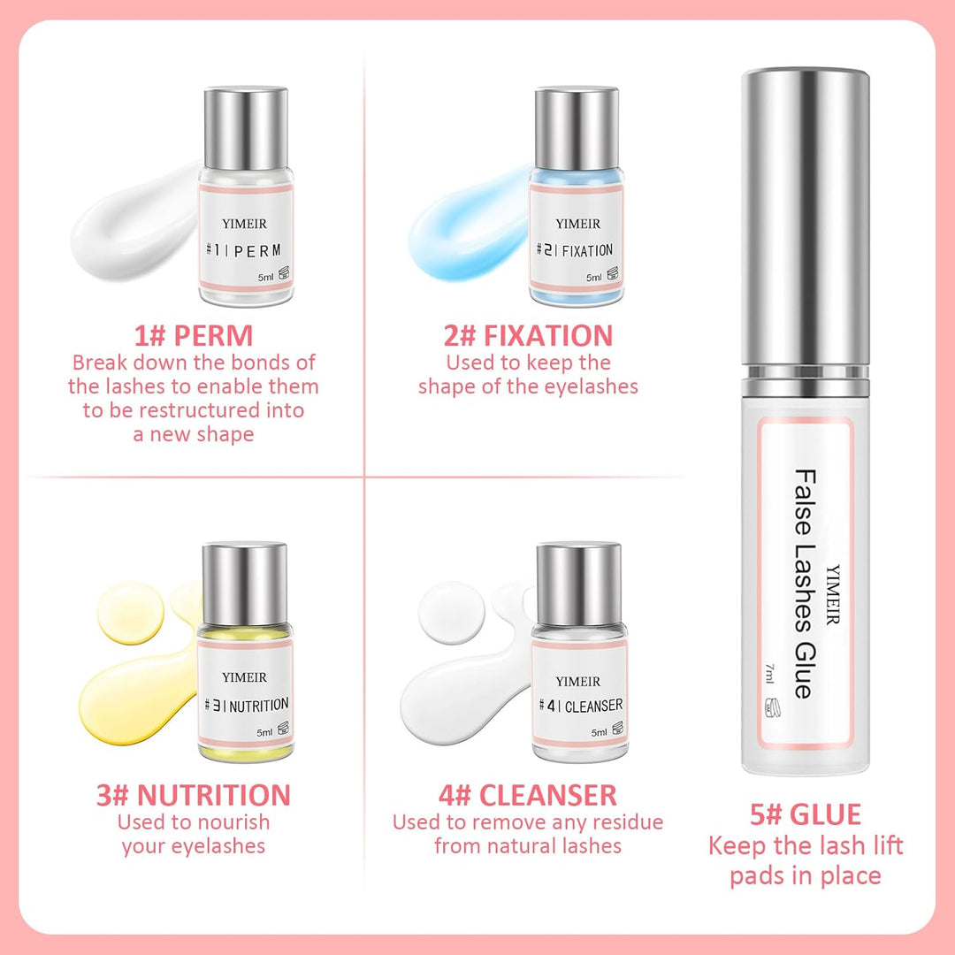 Wimpernlifting-Set,2026 Aktualisiertes Lash Lift Kit, Professionelles Curling Wimpern-Dauerwellen-Se
