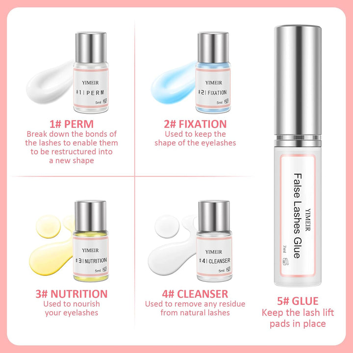 Wimpernlifting-Set,2026 Aktualisiertes Lash Lift Kit, Professionelles Curling Wimpern-Dauerwellen-Se