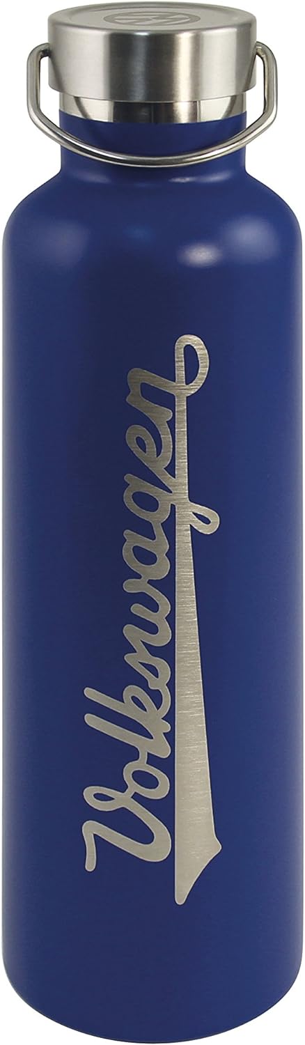 BRISA VW Collection - Original Volkswagen Isolierte Doppelwandige Vakuum Edelstahl Thermos-Flasche (