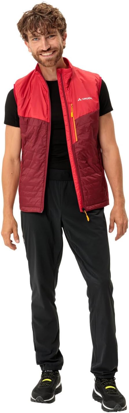 VAUDE Men's Freney Hybrid Vest III M carmine, M carmine