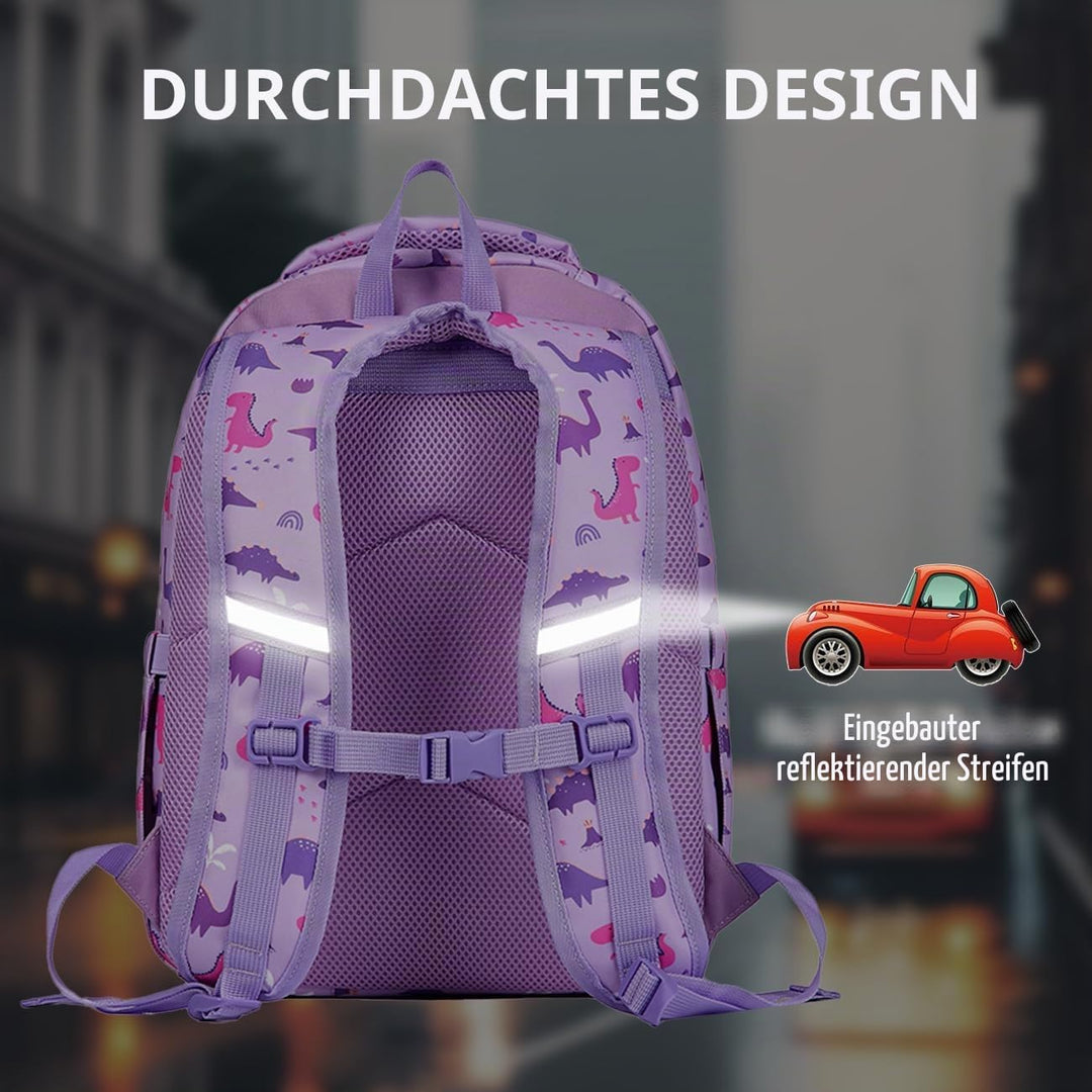 VASCHY Kinderrucksack, Niedlich Wasserabweisend 12L Vorschule Kinder Rucksack Kindergartenrucksack S
