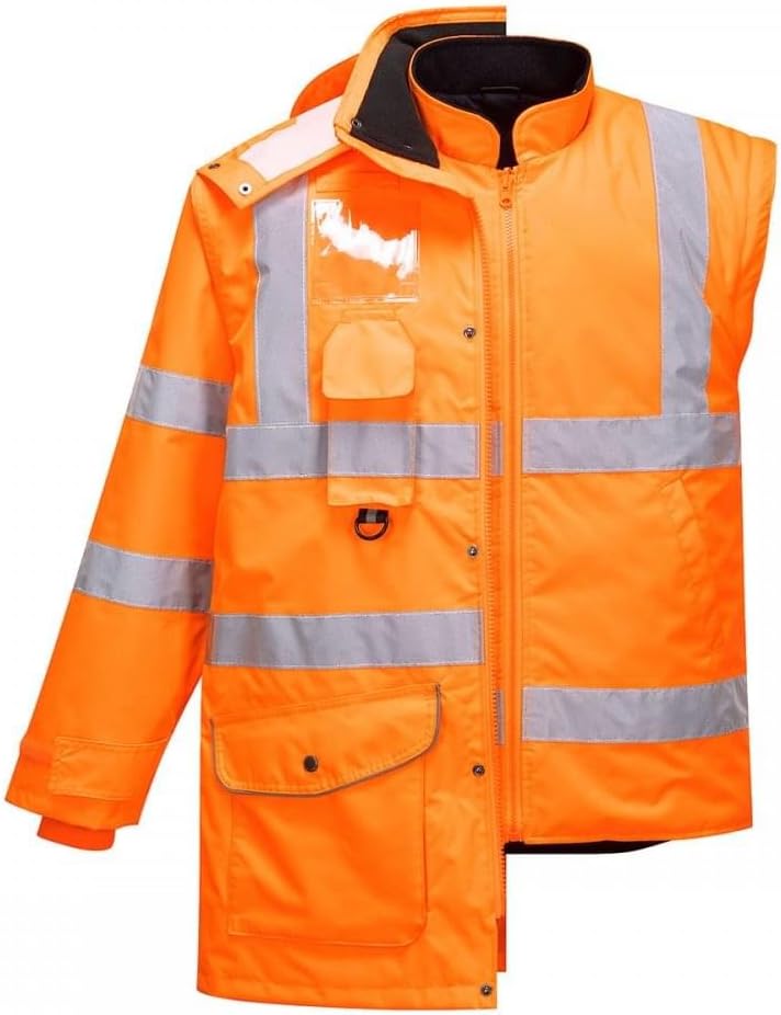 Hi-Vis 7-in-1 Jacket, colorOrange talla XSmall, XS