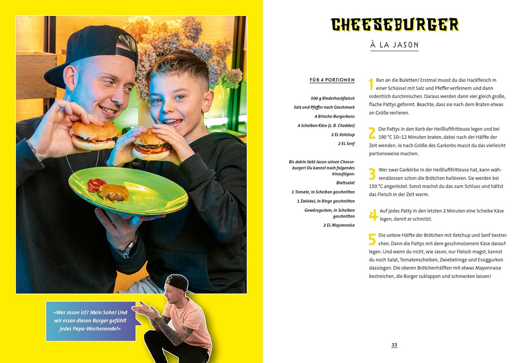 Heiss frittiert und geil serviert!: Über 45 Rezepte für die Heissluftfritteuse von Rene Schmock, Geb