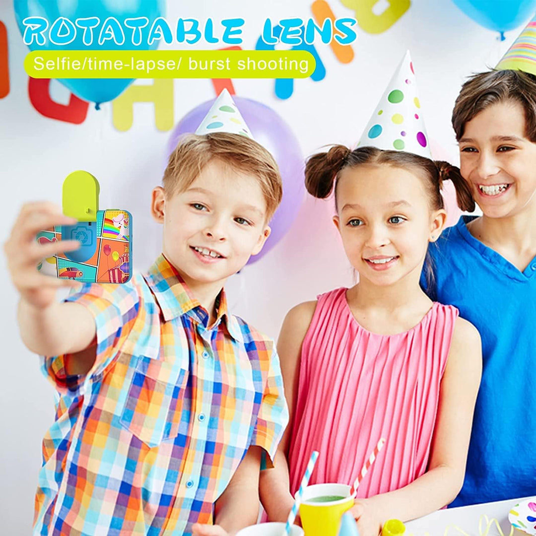 CHAKEYAKE Kinderkamera, 1080P HD Digitalkamera Kinder, Fotoapparat Wasserdicht Kamera Kinder für Out