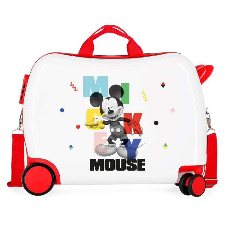 Disney Mickey´s Party Kinderkoffer, 50 x 38 x 20 cm, Weiss, Weiss