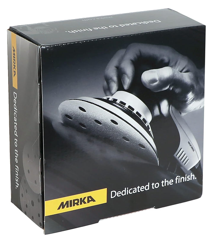 Mirka Gold Universal-Schleifpapier Ø 150mm Klett 17-Loch / Korn P220, 100 Stk / Zum Schleifen von Gi