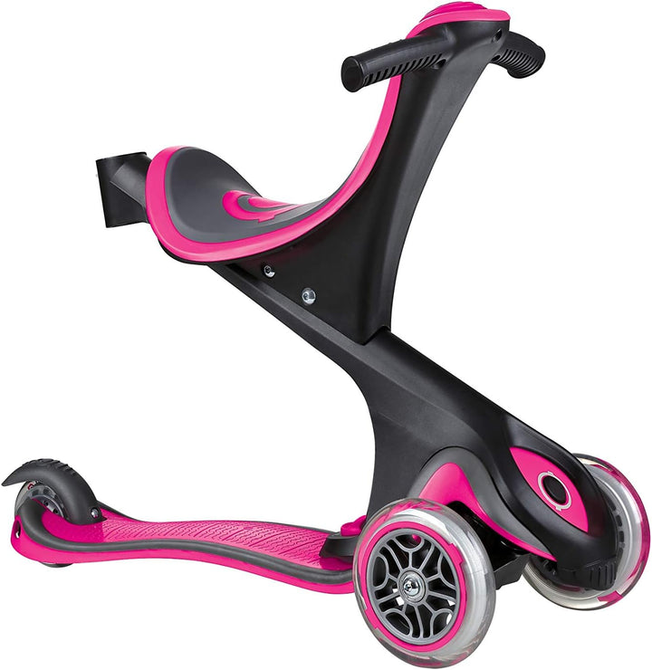 GLOBBER GO-UP Comfort – 3 in 1 Dreirad, Laufrad und Scooter, 120/80 mm, ABEC 5, 3-rädrig, höhenverst