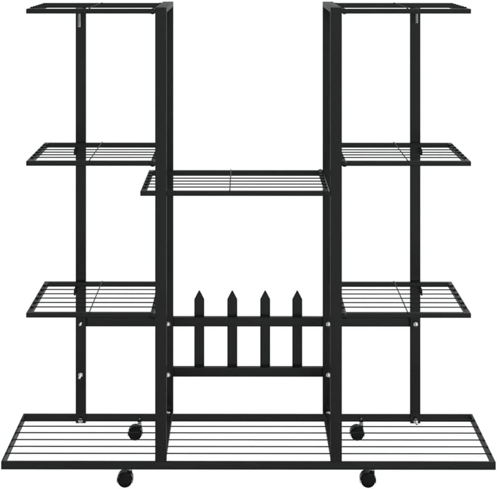 puraday 94,5x24,5x91,5 cm Blumenständer Balkon Blumenständer Draussen Blumenregal Outdoor Blumenstän