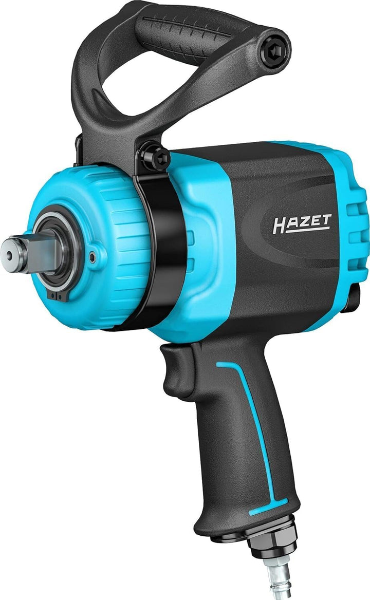 HAZET Twin Turbo Schlagschrauber 9013TT | Lösemoment max. 4100 Nm, Abtrieb: Vierkant 20 mm (3/4 Zoll