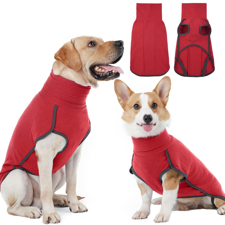 Hundepullover, warme &amp; leichte Fleecejacke für kleine, mittelgrosse &amp; grosse Hunde - wintertauglich,