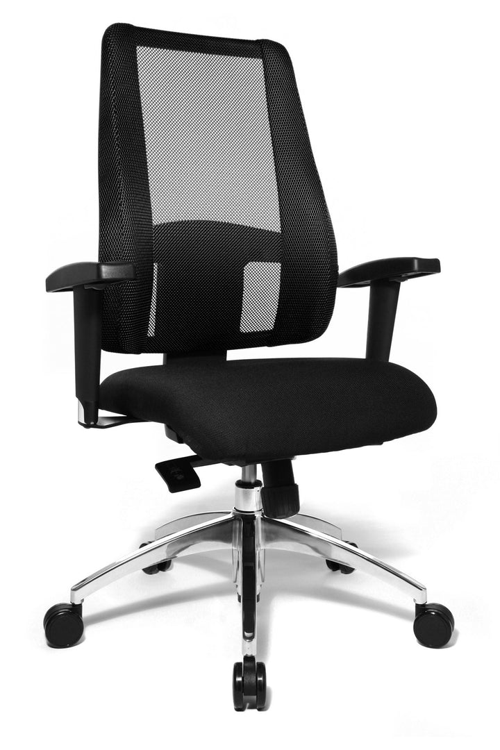 Topstar LT29BT W500 Brodrehstuhl"Lady Sitness Deluxe", schwarz, Schwarz