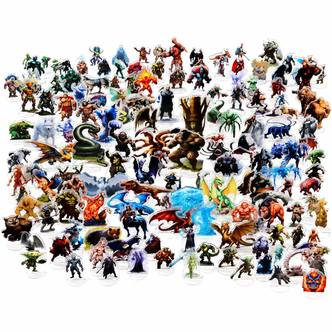 DND Miniatures Dungeons and Dragons Starter Set 170 Minis für DND 5E Maps Pathfinder Accessories Fla
