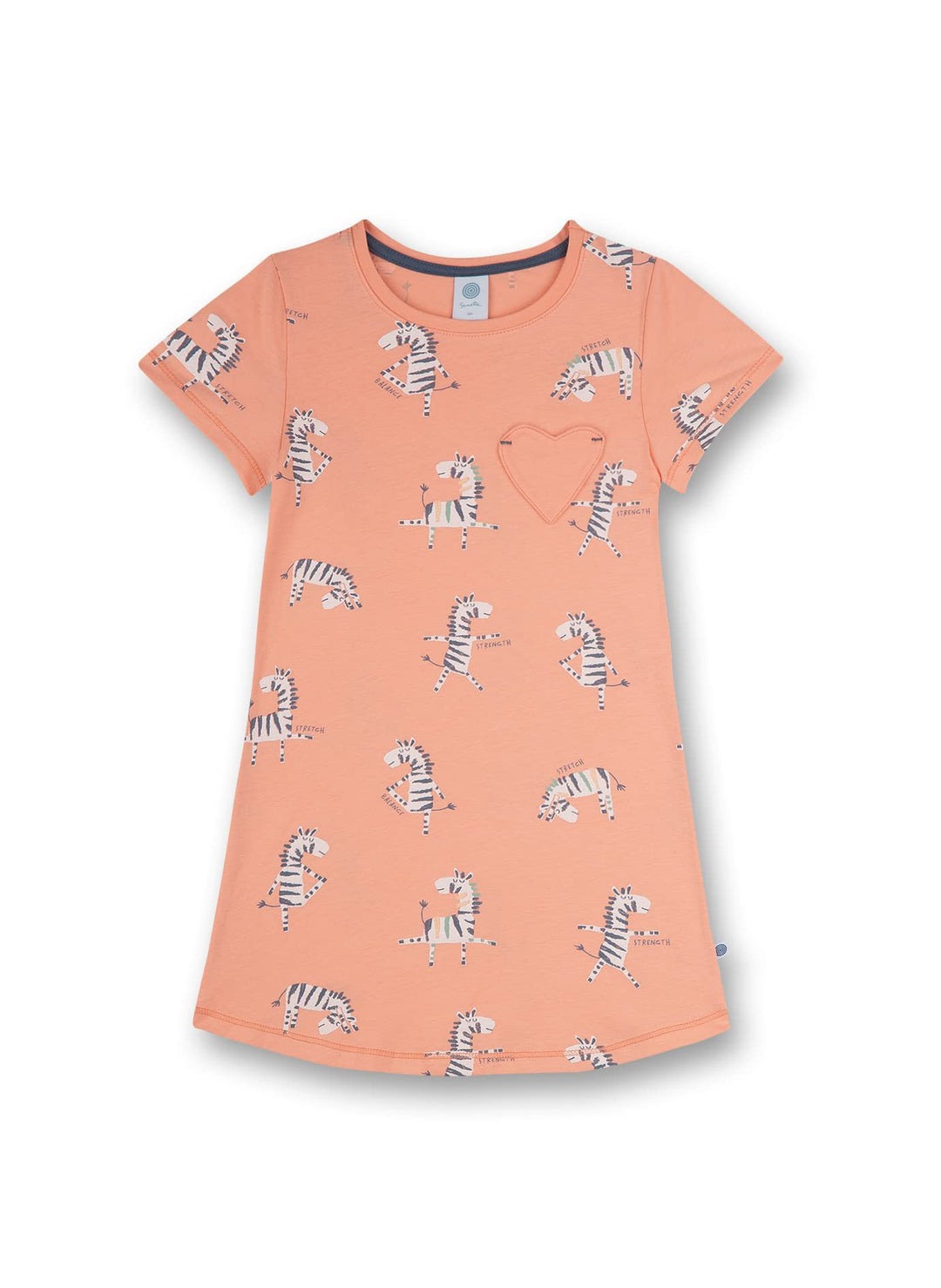 Sanetta Jungen 232719 Nachthemd 104 Peach Amber, 104 Peach Amber