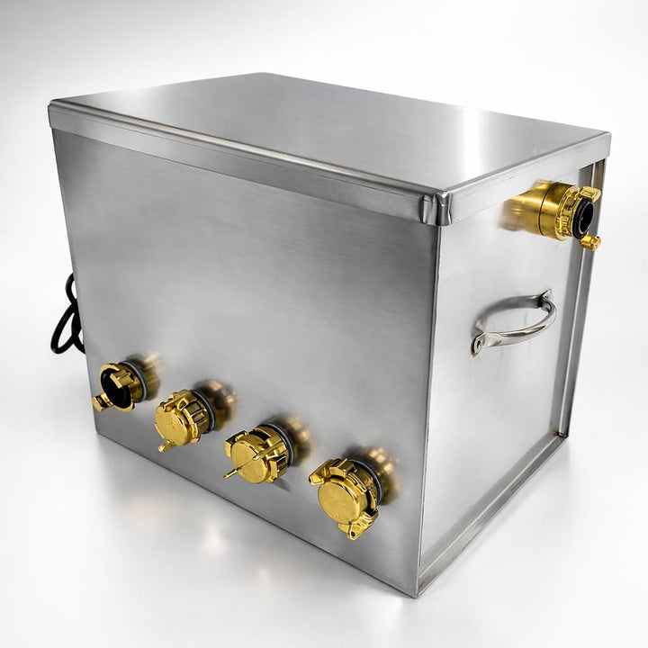 Profi Abwasserbox/Pumpenkiste aus Edelstahl Gastronomie Veranstaltungen