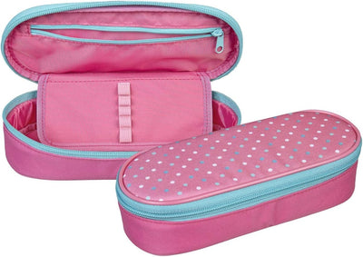 Familando Mädchen Schulranzen 1. Klasse Schul-Rucksack Set sehr leicht 8-tlg. | 3-fach Höhenverstell