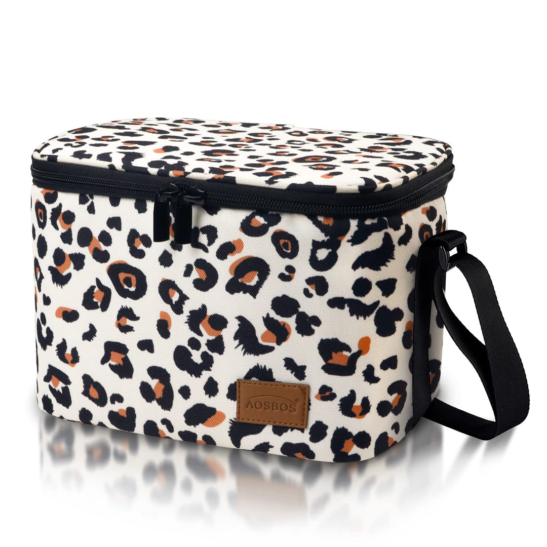 Kühltasche Klein Leicht Lunch Tasche Isoliertasche zur Arbeit Schule Faltbar Wasserdicht Lunchbag Re