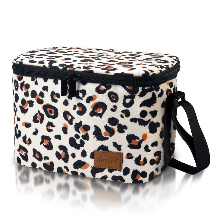 Kühltasche Klein Leicht Lunch Tasche Isoliertasche zur Arbeit Schule Faltbar Wasserdicht Lunchbag Re