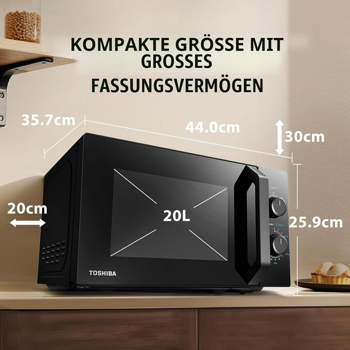 Toshiba Mikrowellenherde MW2-MM20P(BK)