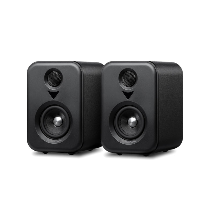 AIYIMA S400 Verbesserte 2.1 Aktiv Regallautsprecher, 3" (7,6 cm) 80 W HiFi Stereo Aktive Lautspreche
