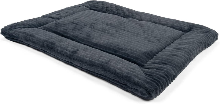 TrendPet Harmony 4cm gefütterte Hundedecke, Katzendecke, Liegedecke für Hunde und Katzen (Anthrazit,