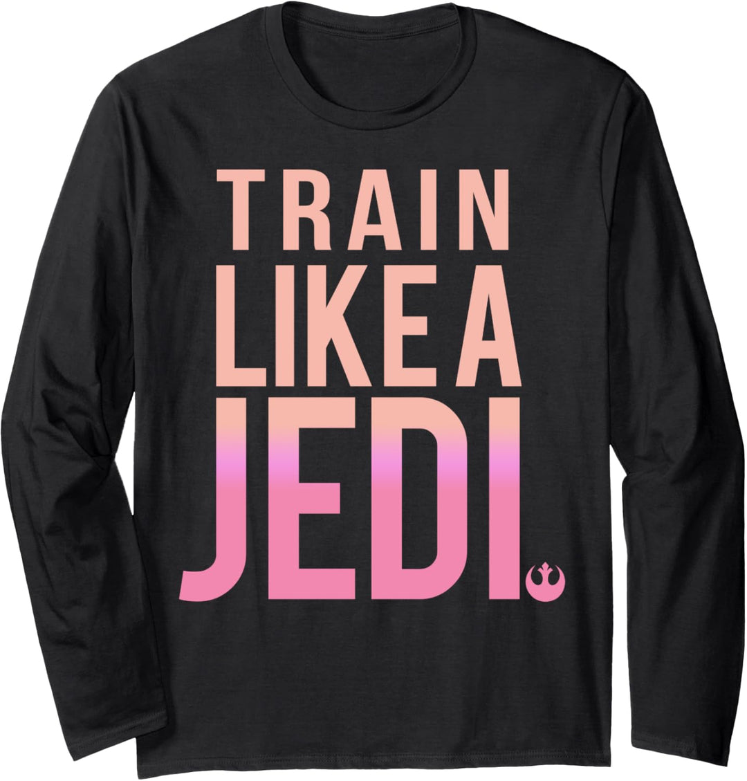 Star Wars Train Like A Jedi C1 Langarmshirt