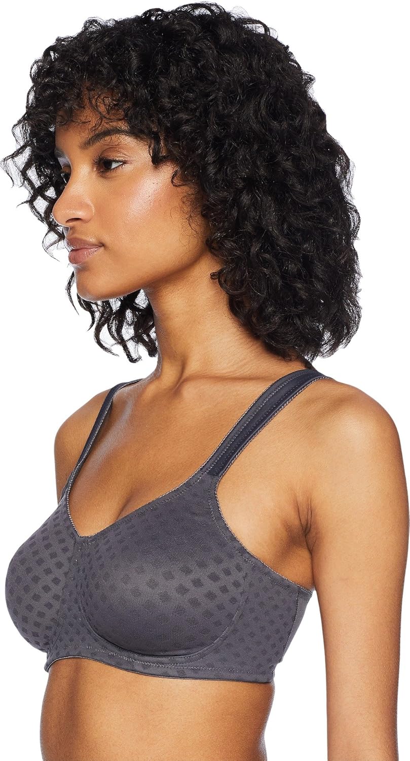 Anita Care Lisa 5726X Women's Non-Padded Non-Wired Mastectomy Full Cup Bra 75A Anthrazit Grey