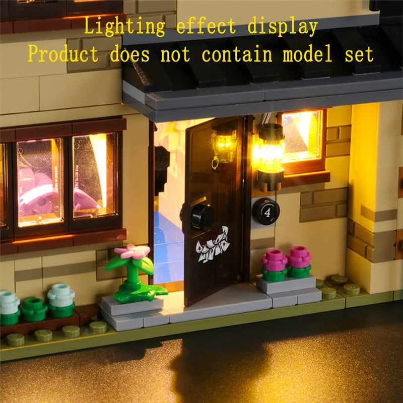 GEAMENT LED Licht-Set Kompatibel mit Lego Harry Potter LiGUKterweg 4 (4 Privet Drive) - Beleuchtungs